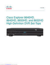 Cisco Explorer 8642HDC Manuals | ManualsLib