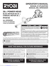 Ryobi RY28100 Manuals | ManualsLib