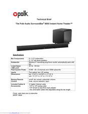 polk surroundbar 9000