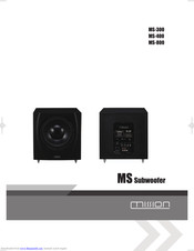 mission ms 800 subwoofer