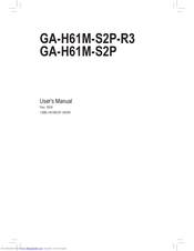 Gigabyte Ga H61m S2p R3 Manuals Manualslib