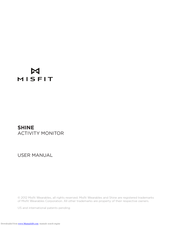 MISFIT SHINE USER MANUAL Pdf Download | ManualsLib