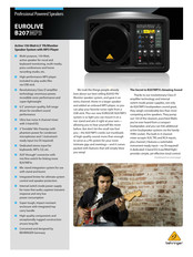 behringer eurolive b207mp3