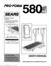 Proform 580 si Manuals | ManualsLib