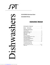 spt dishwasher reset