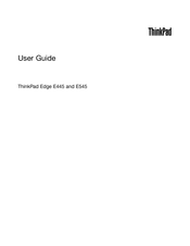Lenovo Edge E445 User Manual Pdf Download Manualslib