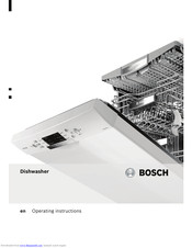 Bosch DISHWASHER Manuals | ManualsLib