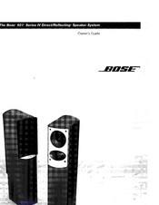 bose 601 series iv specs