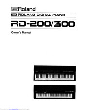 Roland Rd 300 Manuals Manualslib