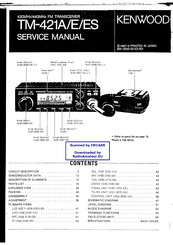 Kenwood TW-4000A Manuals | ManualsLib