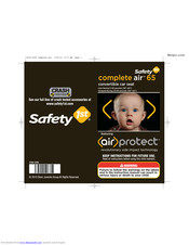 safety 1st complete air 65 convertible car seat manual