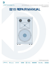 Mackie S215 Manuals | ManualsLib