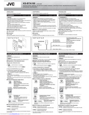 Jvc Ks Bta100 Manuals Manualslib