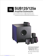 jbl sub125a