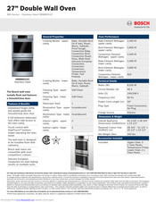 Bosch Hbn8651uc Brochure Specs Pdf Download