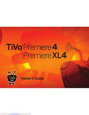 Tivo Premiere XL4 Manuals | ManualsLib