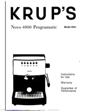 Krups 884 Manuals | ManualsLib
