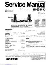 Technics SH-EH750 Manuals | ManualsLib