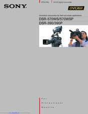 Sony DSR-570WSP Manuals | ManualsLib