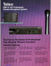 Telex FMR-70 Manuals | ManualsLib