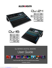 Allen & heath Qu-24 Manuals | ManualsLib