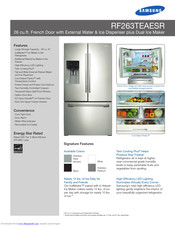 Samsung RF263TEAESR Manuals | ManualsLib