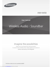 Samsung HW-H450 Manuals | ManualsLib