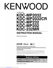Kenwood KDC-MP202 Manuals | ManualsLib
