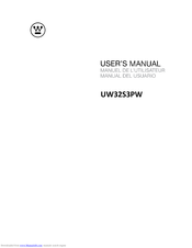 Westinghouse UW32S3PW Manuals | ManualsLib