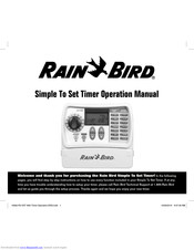 Rain bird SST-900i Manuals | ManualsLib