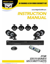 Night owl Zeus-810 Manuals | ManualsLib