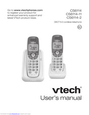Vtech CS6114-2 Manuals | ManualsLib