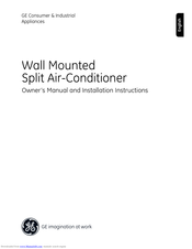 Ge Air Z09 In Eh Owner S Manual And Installation Instructions Pdf