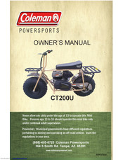 coleman powersports ct200u