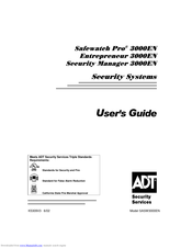 Adt Safewatch Pro 3000EN Manuals | ManualsLib