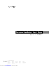 Synology Diskstation Rs411 Manuals Manualslib