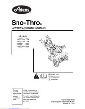 Ariens 932035-724 Manuals