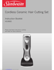 sunbeam hair clippers manual