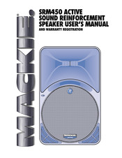 Mackie SRM 450 Manuals | ManualsLib