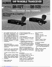 Alinco DR-112 E Manuals | ManualsLib