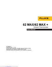 Fluke 62 MAX Manuals | ManualsLib