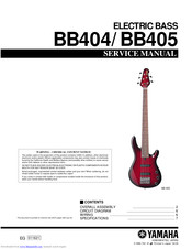 Yamaha BB405 Manuals | ManualsLib