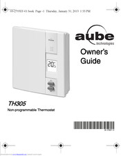 Aube technologies TH305 Manuals | ManualsLib