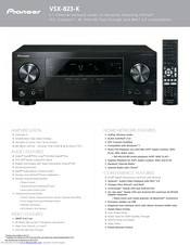 Pioneer VSX-823-K Manuals | ManualsLib