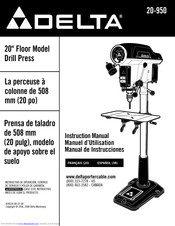 Delta 20-950 Manuals | ManualsLib