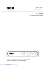 Rca DTA800B1 Manuals