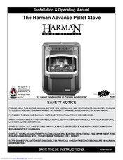 Harman Advance Pellet Stove Manuals | ManualsLib