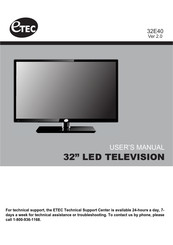 Etec 32E40 Manuals
