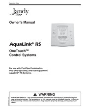 Jandy AquaLink RS Manuals | ManualsLib