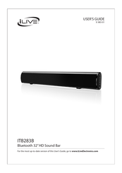 iLive ITP231B 2.1 CH 37/" Bar Speaker For iPhone and iPod Single